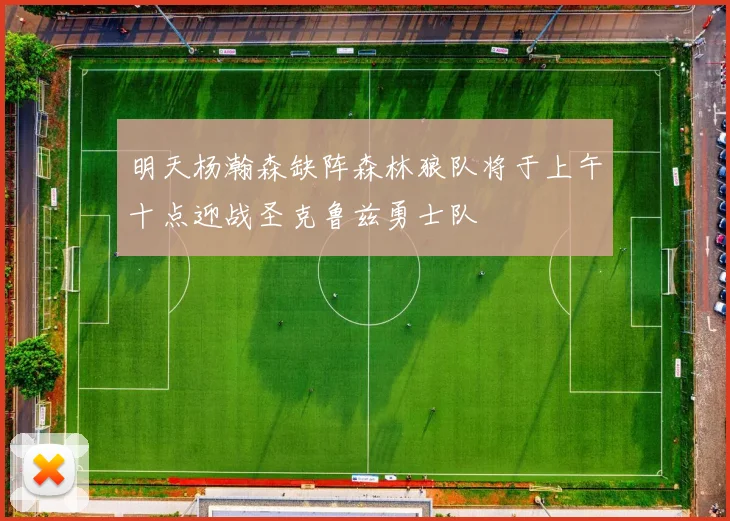 明天杨瀚森缺阵森林狼队将于上午十点迎战圣克鲁兹勇士队