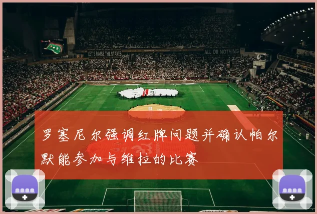 罗塞尼尔强调红牌问题并确认帕尔默能参加与维拉的比赛